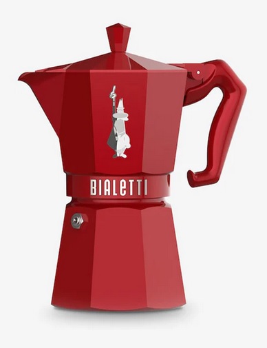 CAFETERA MOKA EXC RED 6TZ