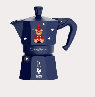 CAFETERA 3TZ MOKA EXP AZUL OSO