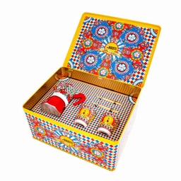 [22.BIA-0005332] LATA D&amp;G CAFETERA 2TZ+2CUCH+2VASOS